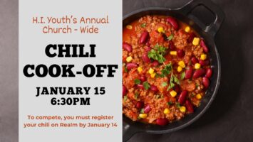 Annual Chili Cook-Off January 15th 6:30 p.m. Featured Image