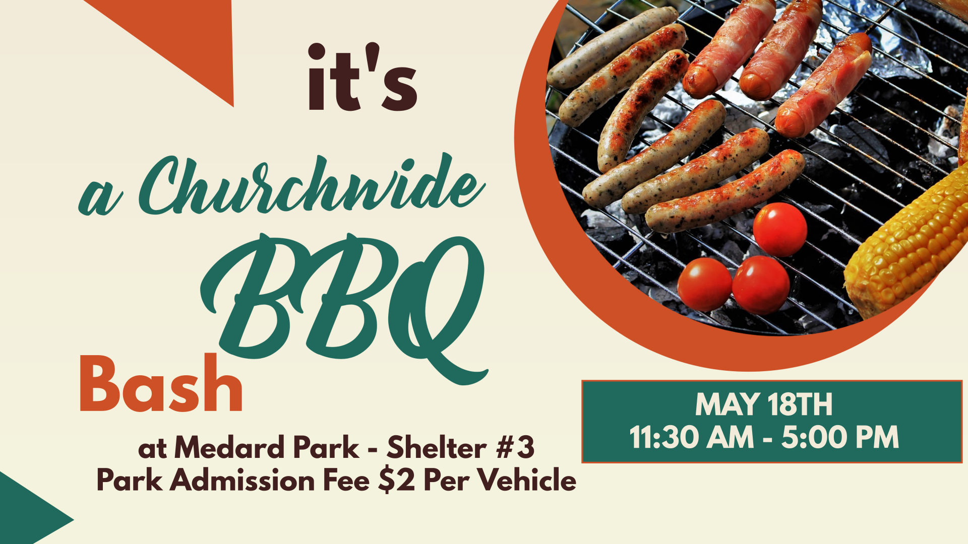 Annual Summer BBQ Bash at Medard Park, May 18th, 11:30 AM - 5:00 PM ...