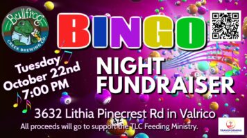 Tuesday, October 22nd – Music Bingo Fundraiser at Bullfrog Creek Brewing Co. at 7:00 PM Featured Image