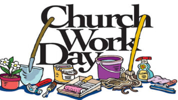 Church Work Day June 1st, from 9:00 – 11:00 a.m. Featured Image