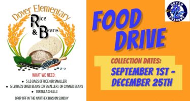 Dover Elementary Food Drive Sept – Nov 25th Featured Image