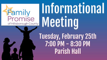 Family Promise Information Meeting 2/25 at 7:00 p.m. Featured Image