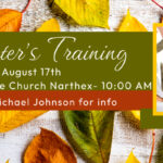 Greeter Training-August 17th, 10:00 – 11:00 AM Thumbnail