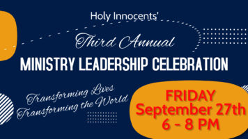 3rd Annual Leadership Celebration Dinner Friday, Sept. 27th, 6:00 – 8:00 PM Featured Image